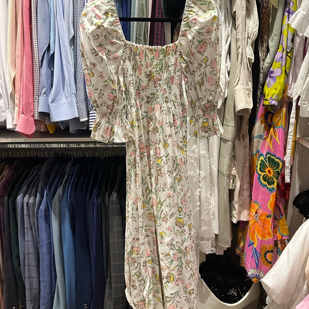 Nothing fits but dress OS worn once